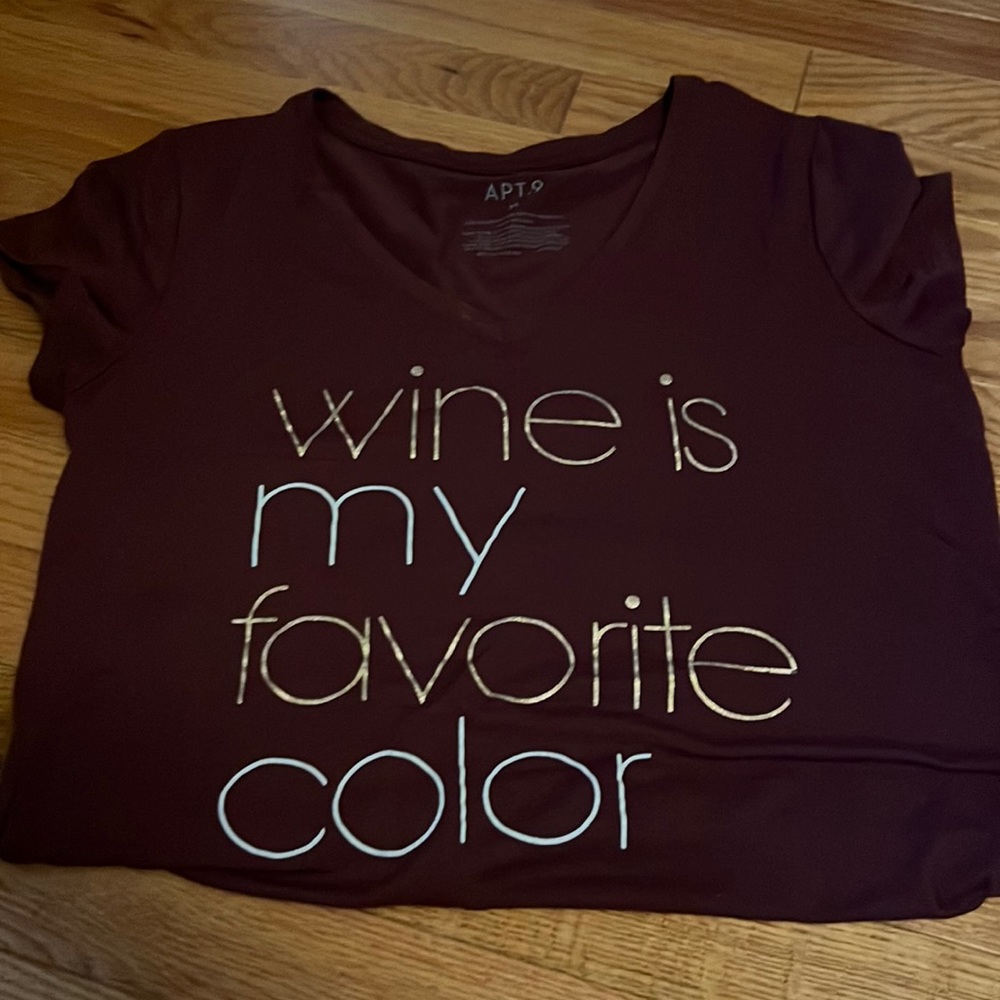 Maroon Graphic Tee